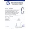 Image 4 : 14KT White Gold 13.85ctw Sapphire and Diamond Bracelet
