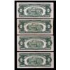 Image 2 : Lot of (4) 1953/A/B/C $2 Legal Tender Notes