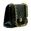 Image 2 : Authentic Chanel Double Flap Black Lambskin Gold Hardware Jumbo