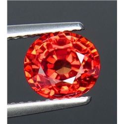 Natural Vivid Orange Sapphire 2.70Cts - VVS