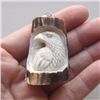 Image 1 : Hand Craved Raven Pendant