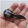 Image 1 : Hand Carved Raven Skull Pendant