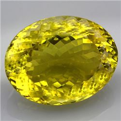 Natural Lemon Citrine Gemstone 71.01 Carats - VVS