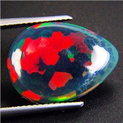 NATURAL HONEY COMB WELO-ETHIOPIAN BLACK OPal 5.53 ct