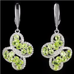 Natural Peridot Earrings