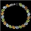 Image 1 : Stunning Natural Multi Gemstones Bracelet