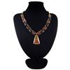 Image 1 : Natural Multi-Color Picasso Diamond Polished Necklace