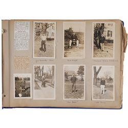 Joseph P. Kennedy, Jr. Signed Choate Photo Scrapbook