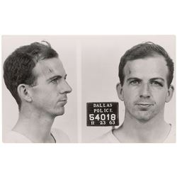 Lee Harvey Oswald Original Mug Shot Photograph