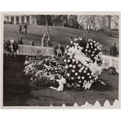 John F. Kennedy Kennedy Set of Three Funeral Photographs