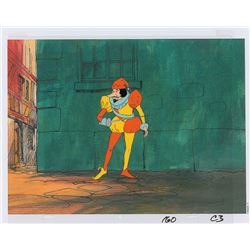 Cyrano de Bergerac production cel and drawing from Cyrano