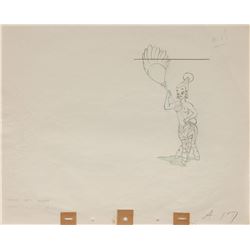 Nubian the Centaurette production drawing from Fantasia