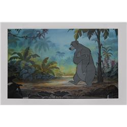 Baloo production cel from The Jungle Book