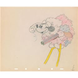 Mickey Mouse production drawing from Moose Hunters