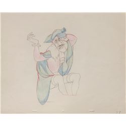 Captain Hook production drawing from Peter Pan