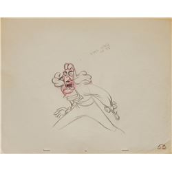 Captain Hook production drawing from Peter Pan