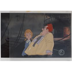 Mr. Snoops and Penny production cel from The Rescuers