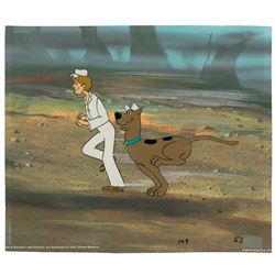 Scooby and Shaggy production cel from The 13 Ghosts of Scooby-Doo