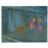 Image 1 : Scooby, Shaggy, and Daphne production cel from The 13 Ghosts of Scooby-Doo