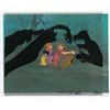 Image 1 : Scooby, Shaggy, Daphne, Flim Flam, and Scrappy production cel from The 13 Ghosts of Scooby-Doo