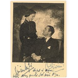 Vivien Leigh and Laurence Olivier