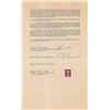 Image 1 : John Lennon and Neil Aspinall Signed Memorandum
