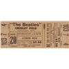 Image 1 : Beatles 1966 Crosley Field Unused Concert Ticket