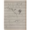 Image 10 : Miles Davis’s Personal Notebook With Extensive Musical Compositions, Drawings, and Notes