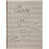 Image 9 : Miles Davis’s Personal Notebook With Extensive Musical Compositions, Drawings, and Notes