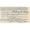 Image 2 : Charlie Parker Signed Document