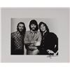 Image 1 : The Bee Gees Photo Print Signed by Photographer John Rowlands