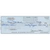 Image 1 : Leonard Cohen Signed Check