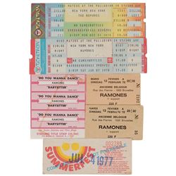 Ramones Set of (5) Tickets