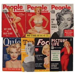 Marilyn Monroe Set of (7) Mini Magazines