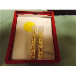VIALS OF 24K GOLD - 2 VILES TOTAL