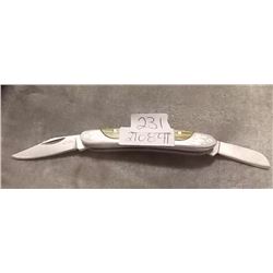 KNIFE - FOLDING - 2 BLADE ZEBRA - 210841