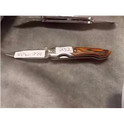 KNIFE - FOLDING - TIGER - WITH SHEATH - KPW294