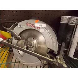 BOSH CIRCULAR SAW - WORKING