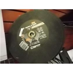 WALTER 12" X 1/8" METAL CUTTING DISC - NEW - ALL 9