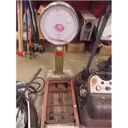 VINTAGE ACCU-WEIGH PLATFORM SCALE MODEL H-80-400PK