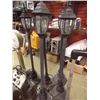 Image 1 : SET OF 5 GARDEN LAMPS