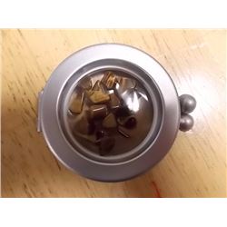 LOOSE ASSORTED TIGER EYE GEMSTONES - 9GM CONTAINER NOT INCLUDED