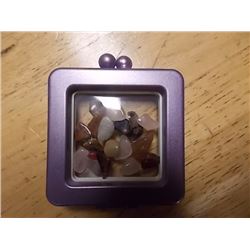LOOSE ASSORTED GEM STONES - 10GM CONTAINER NOT INCLUDED