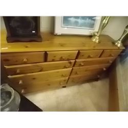 PINE CHEST OF DRAWERS - 10 DRAWERS - MADE IN ENGLAND