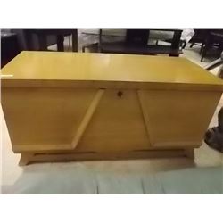 BOSHART CEDAR CHEST - MADE IN SEAFORTH ONTARIO - HAS KEY