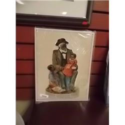 VINTAGE DESIGNED METAL ADVERTISING SIGN