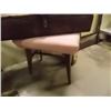 Image 1 : UPHOLSTERED STOOL - PINK