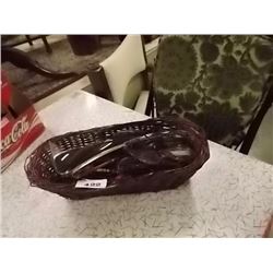 BASKET OF GLASSES