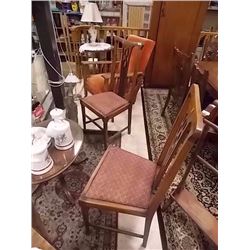 VINTAGE DINING CHAIRS 2