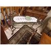 Image 1 : WROUGHT IRON HALL TABLE WITH GLASS